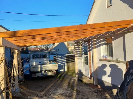 Izrada nadstrešnice